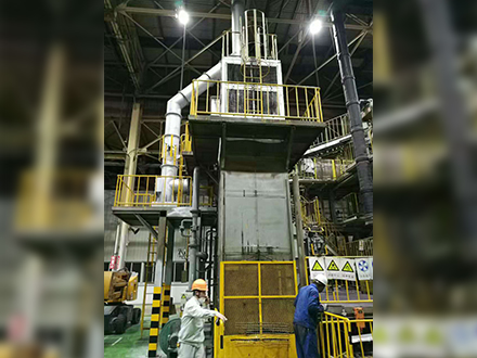 东风日产溶解提升机平台安装调试